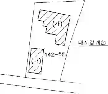 직동리 142-5 배치도 이미지